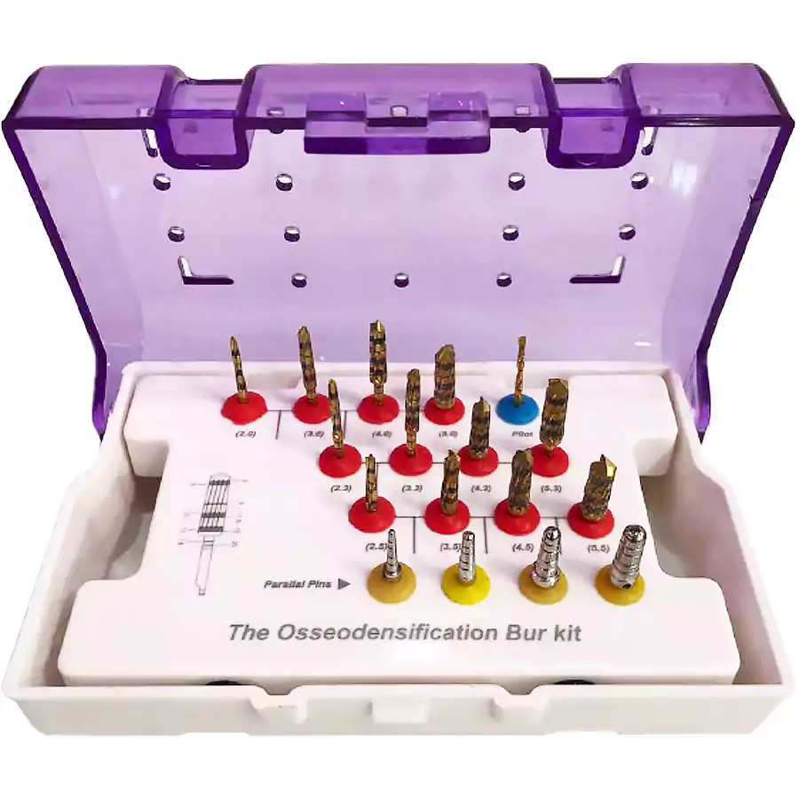 تصویر کیت جراحی 17 فرز Osseodensification